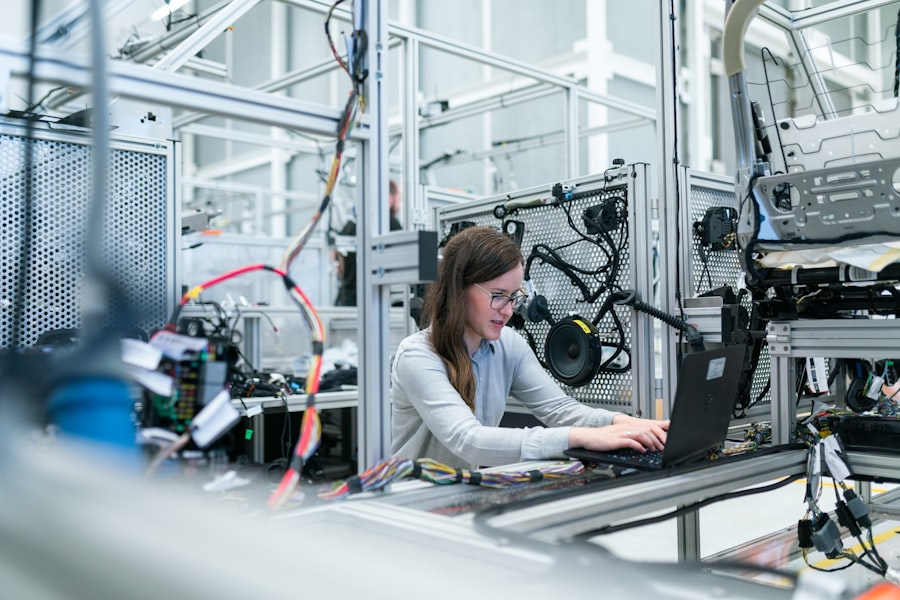 Proizvodna linija in industrijsko delo